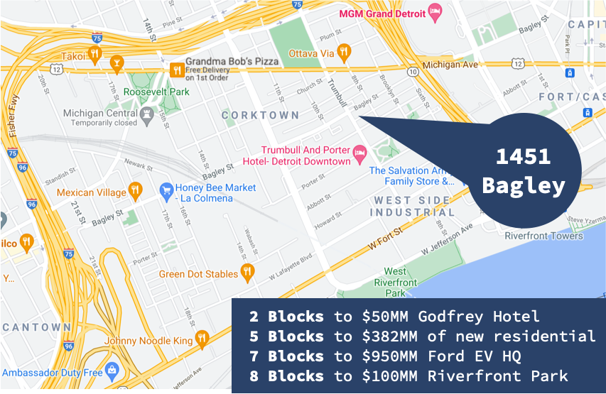 Corktown Map