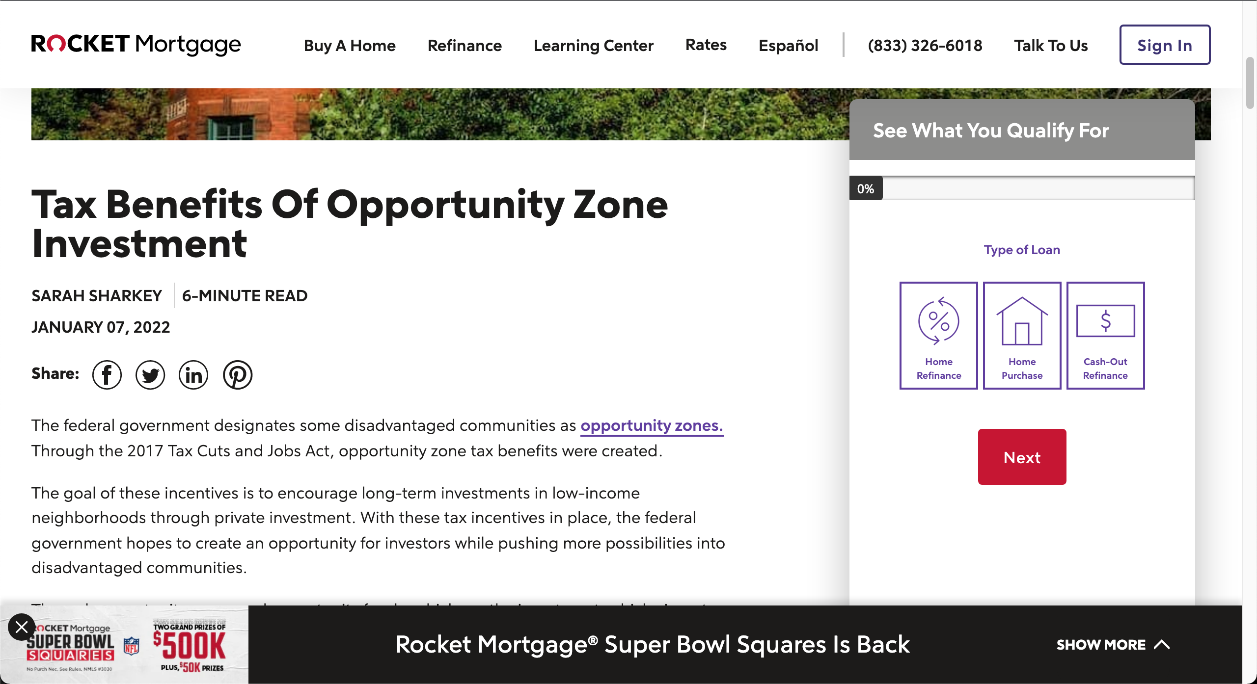 Tax Benefits Of Opportunity Zone Investment